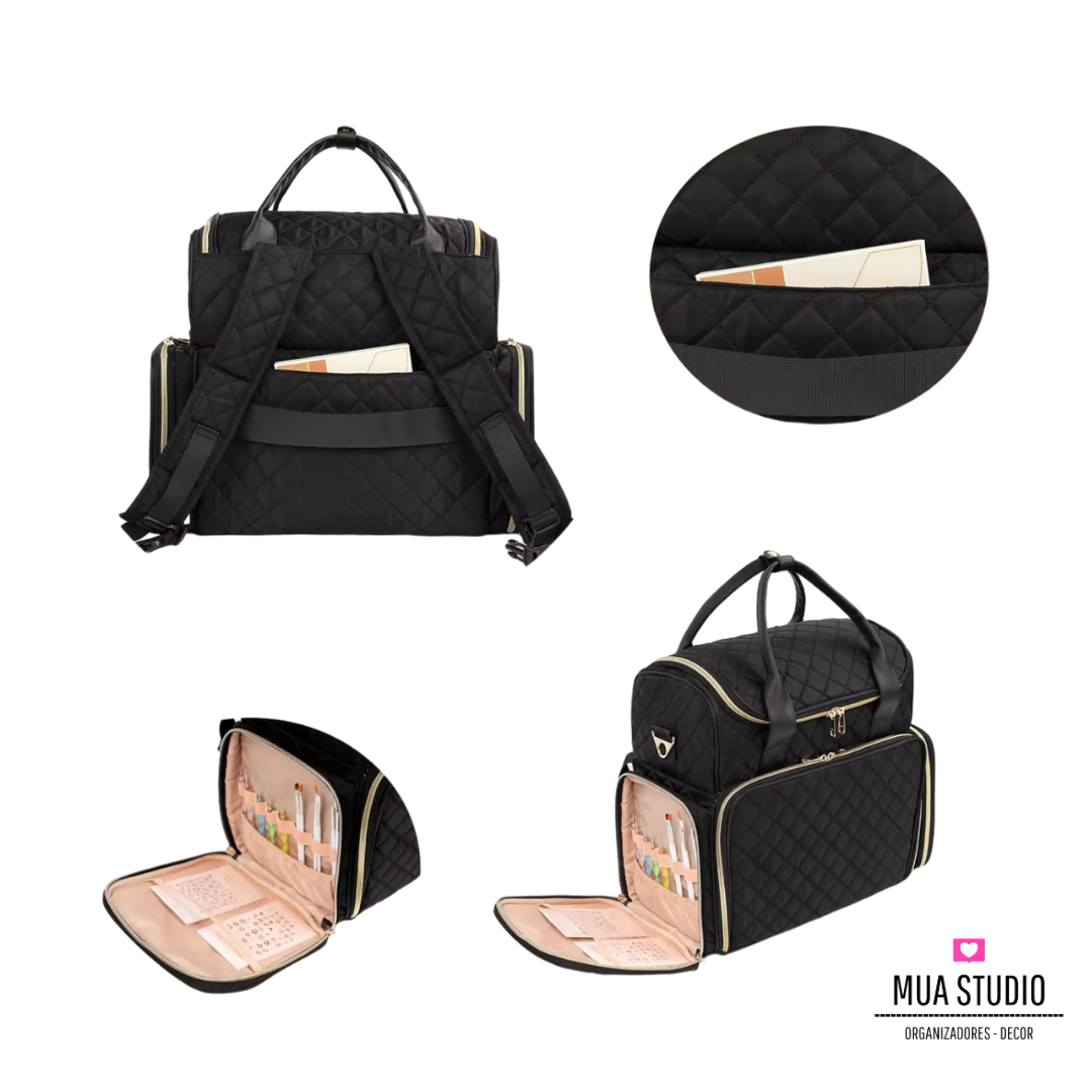 Mochila Profesional para Manicure, Maquillaje y Peinado – Fancy