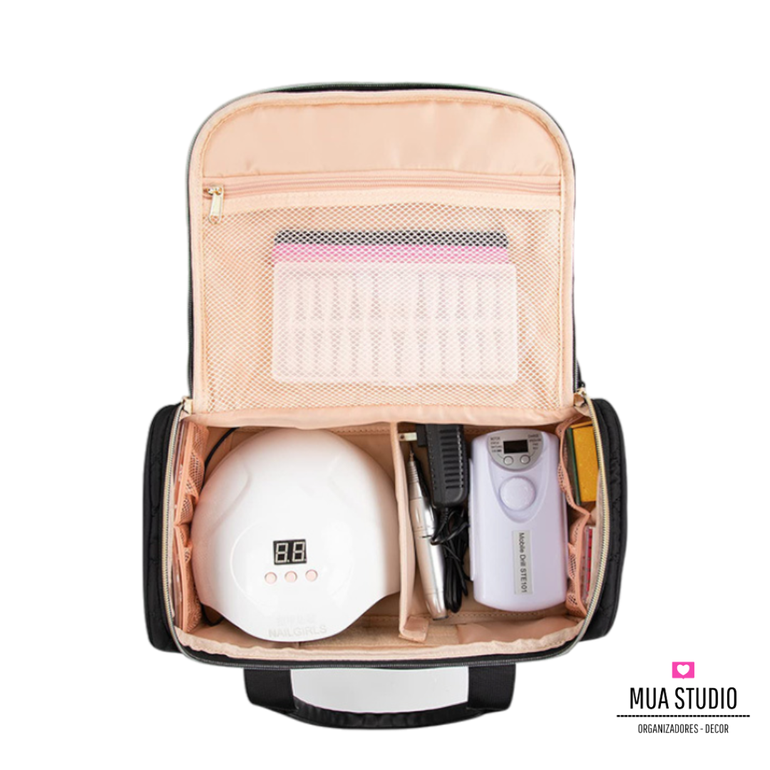 Mochila Profesional para Manicure, Maquillaje y Peinado – Fancy