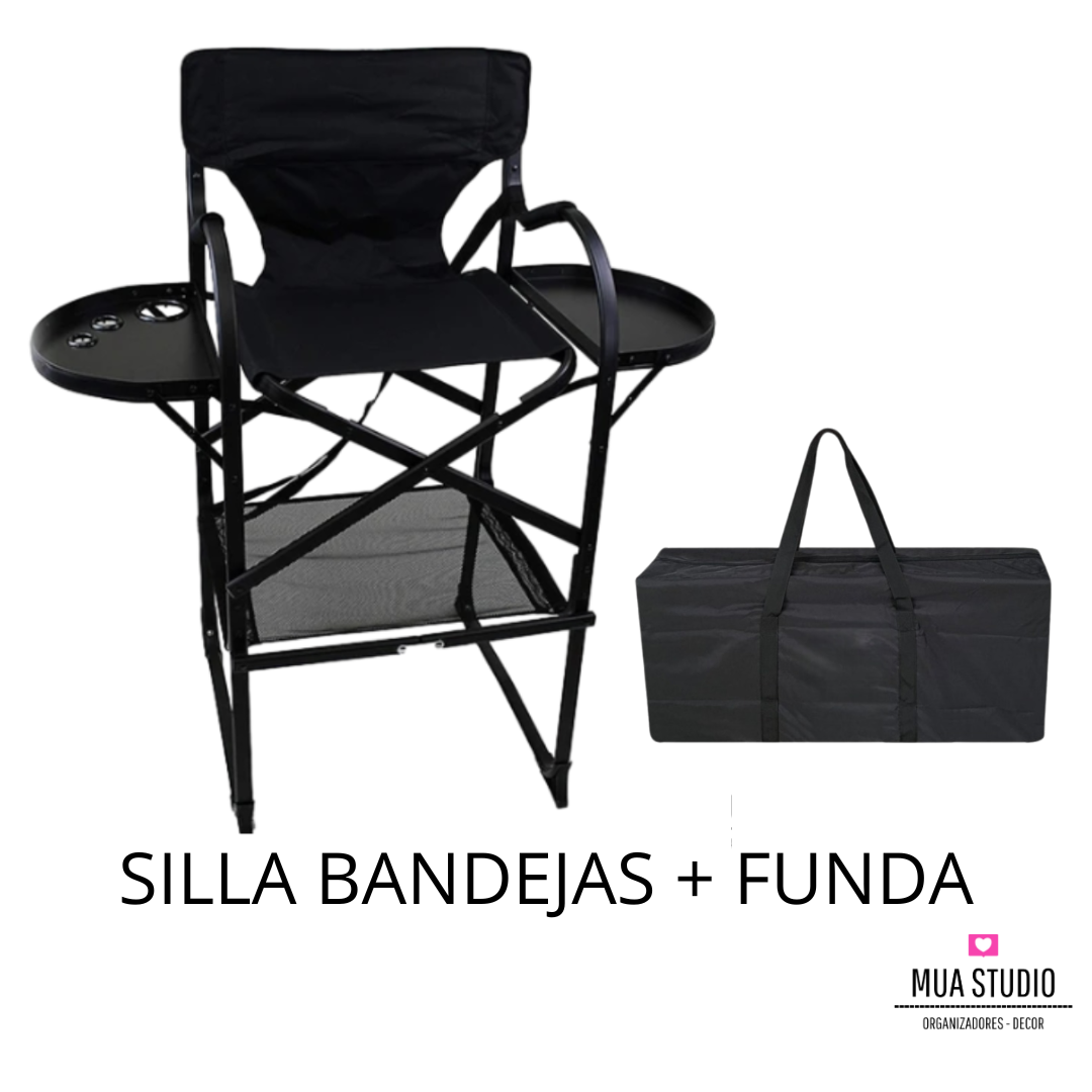 COMBO Silla con bandejas + funda transportadora