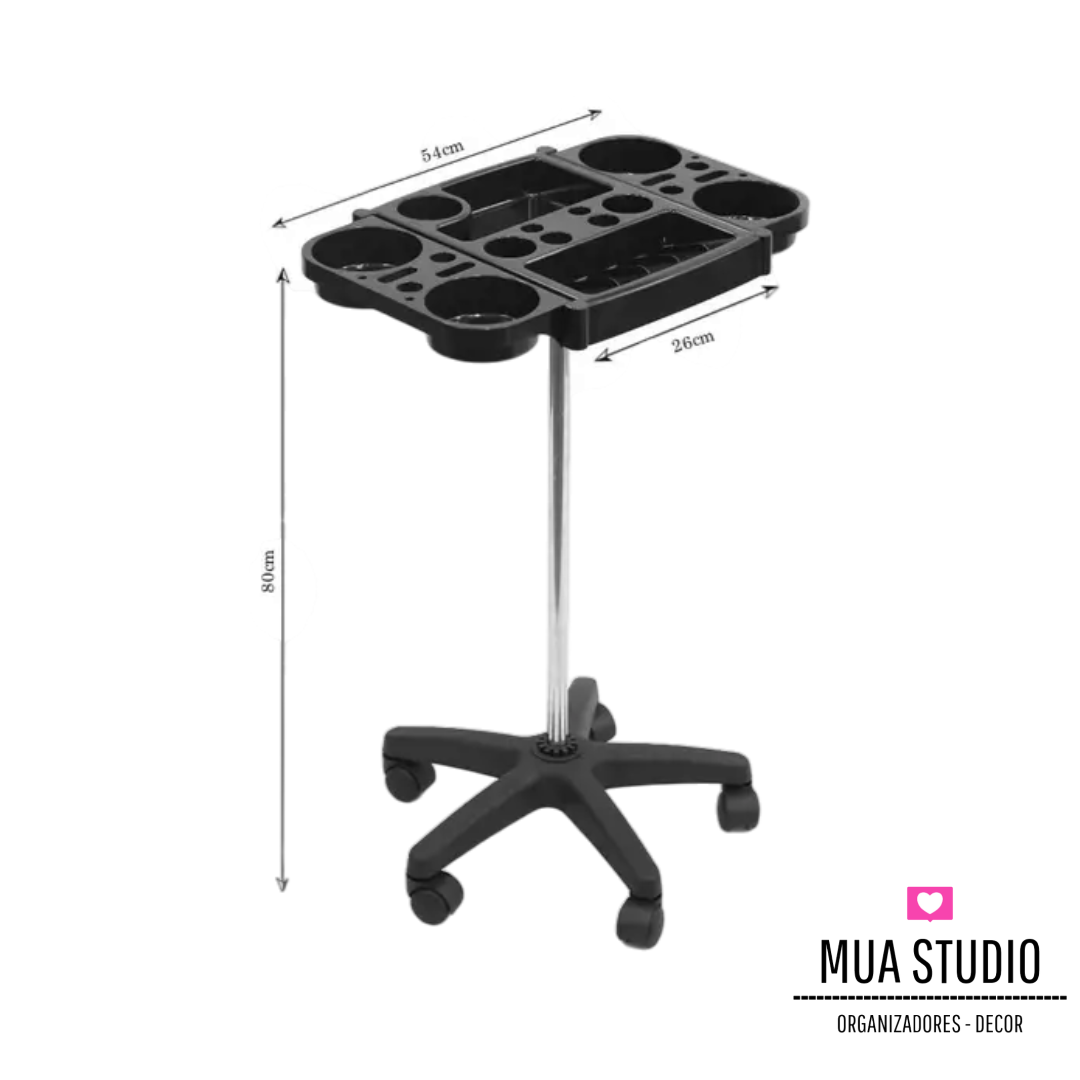 Carrito Ayudante Auxiliar Tintero Salón de belleza