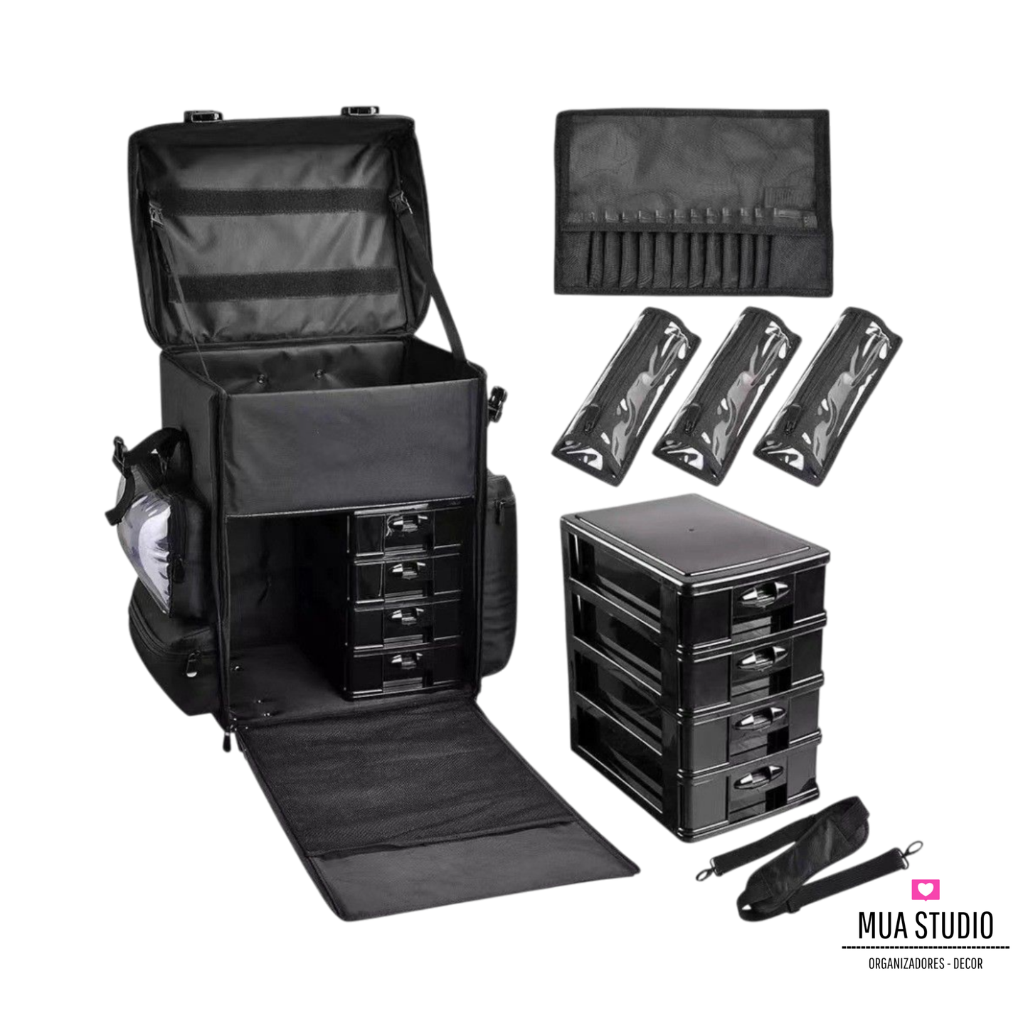 Maleta con Ruedas 2 en 1 Pro – VC3C