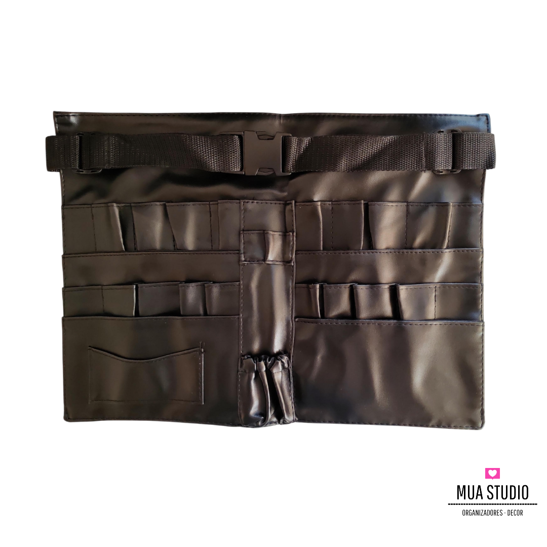 Cinturón Porta Brochas Profesional PU ajustable