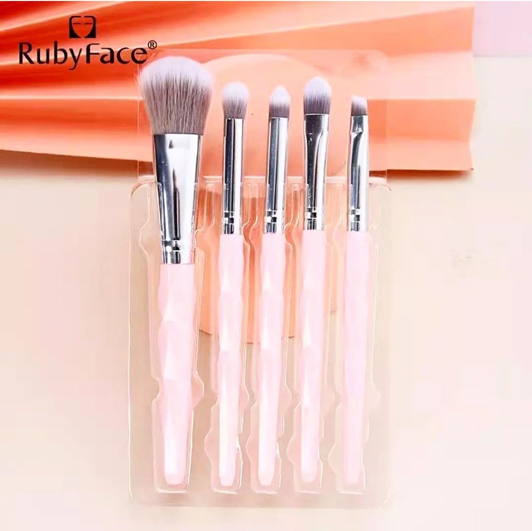 Ruby Face Brochas x5 Rosado