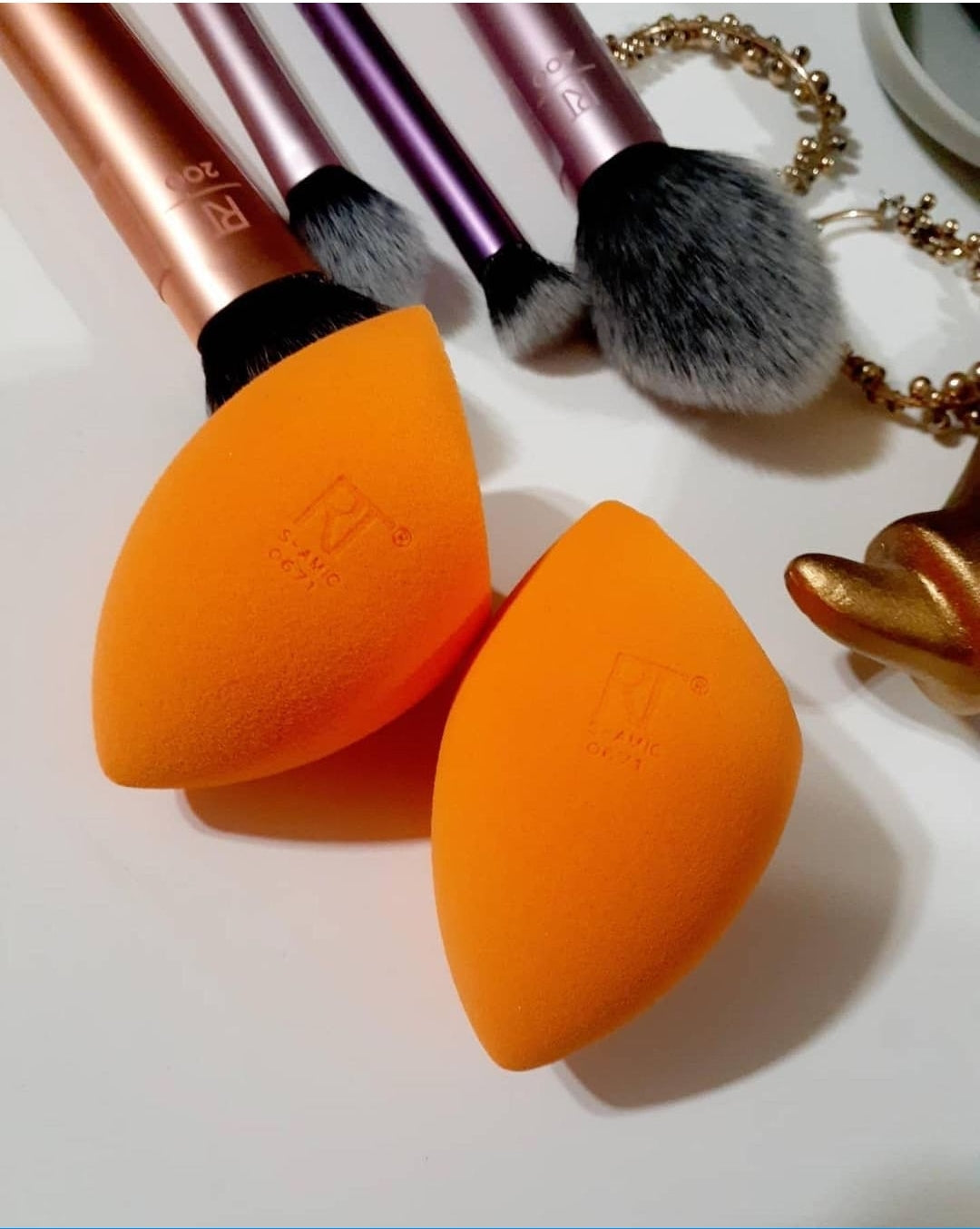 RT Set de brochas + 2 Esponjas