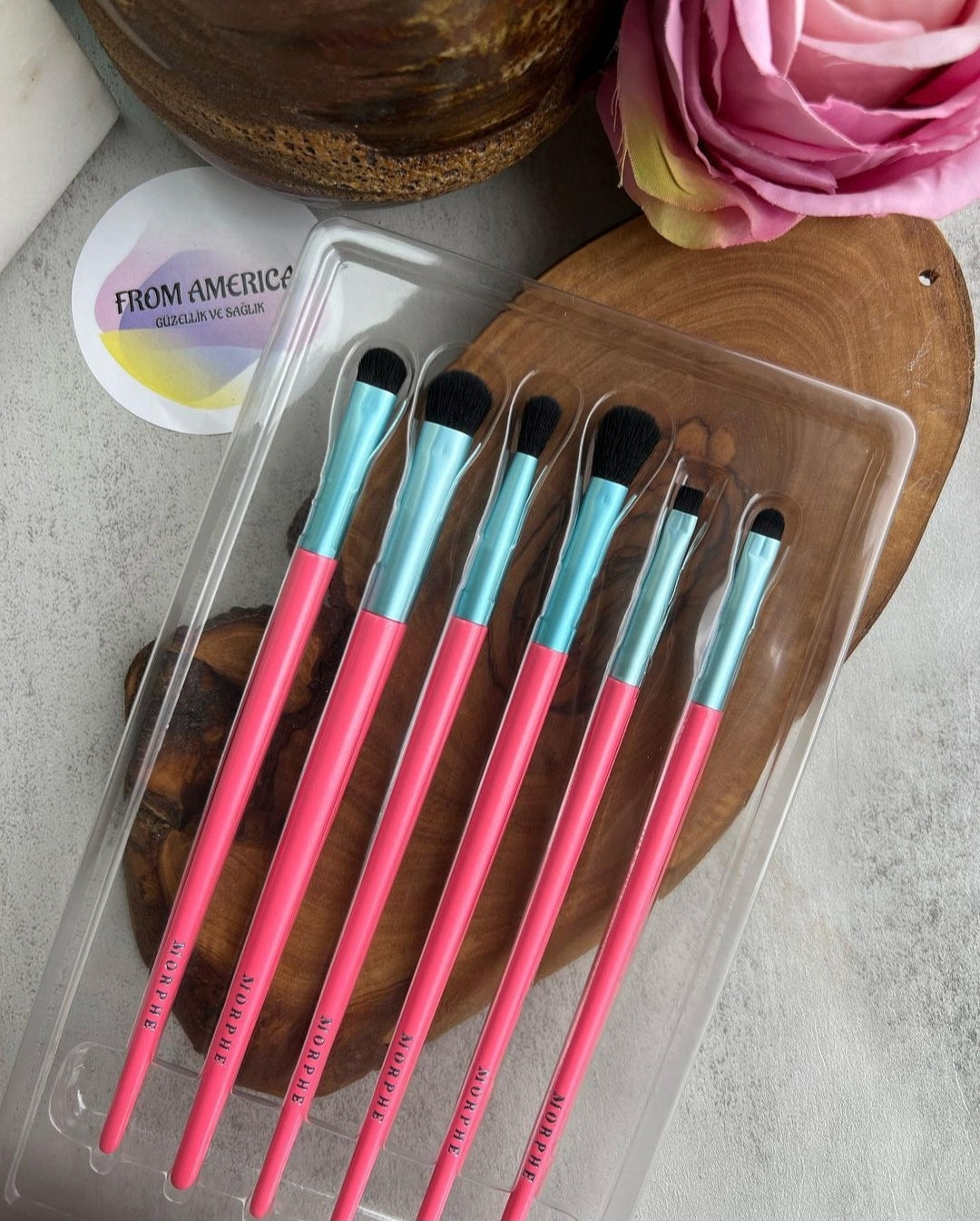MORPHE 🇺🇲 Set de Brochas x6 Sweet Oasis