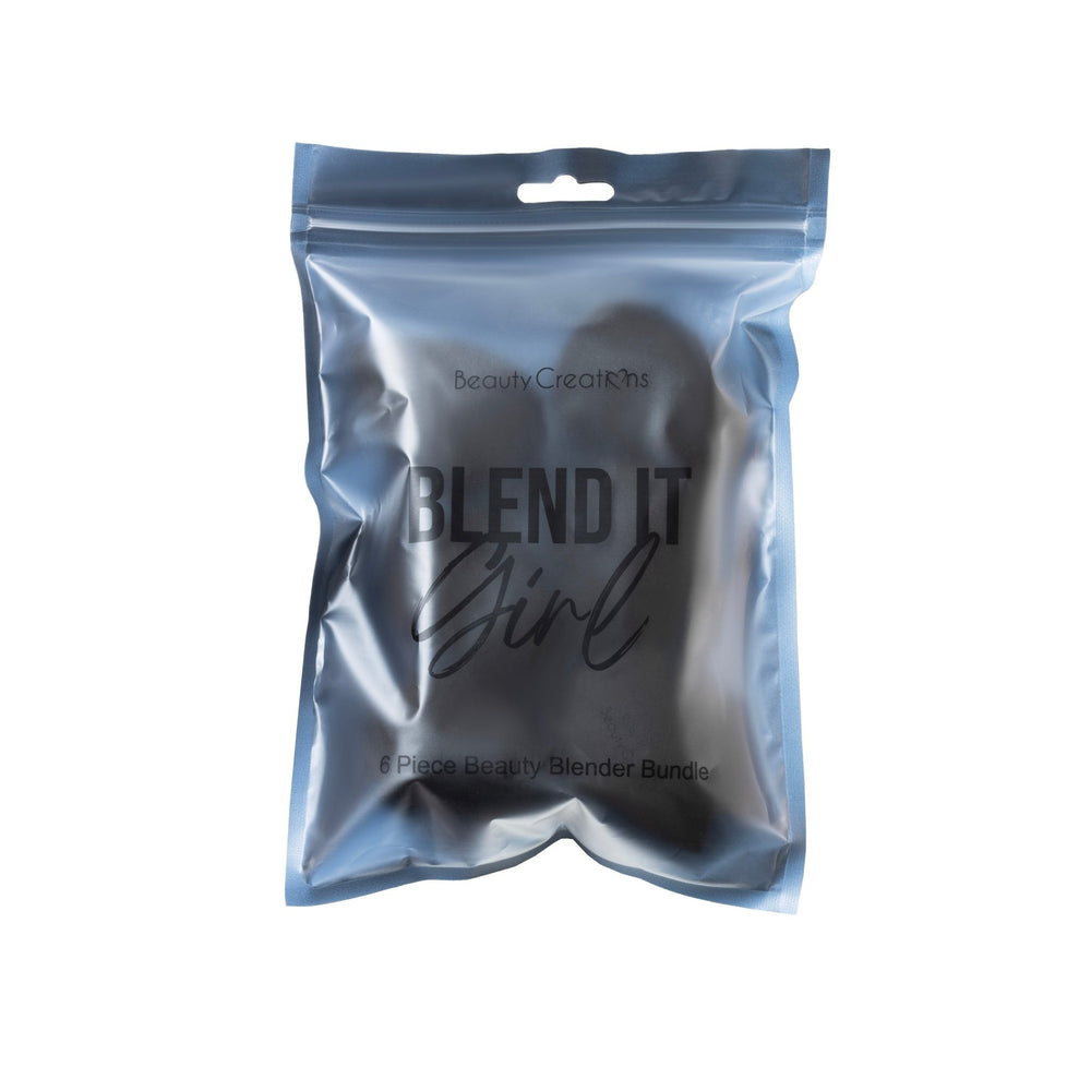 BEAUTY CREATIONS 🇺🇲 Esponja Blender Blending Sponge Set x6 Black