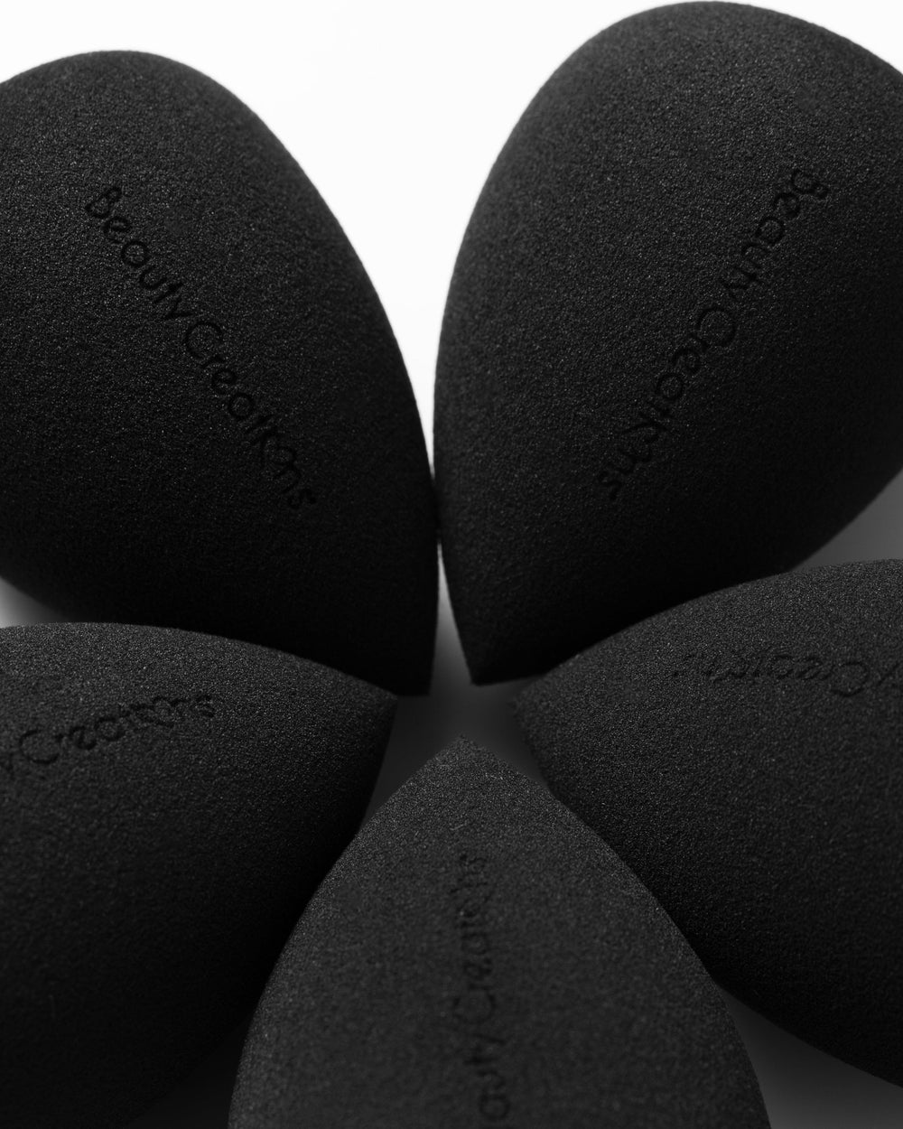 BEAUTY CREATIONS 🇺🇲 Esponja Blender Blending Sponge Set x6 Black