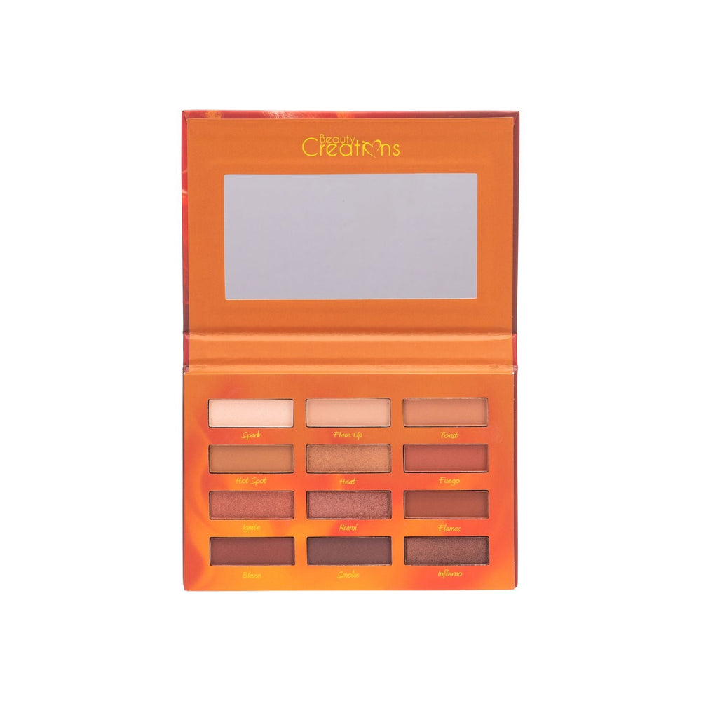 BEAUTY CREATIONS 🇺🇲 Paleta Sombras Hot Fire