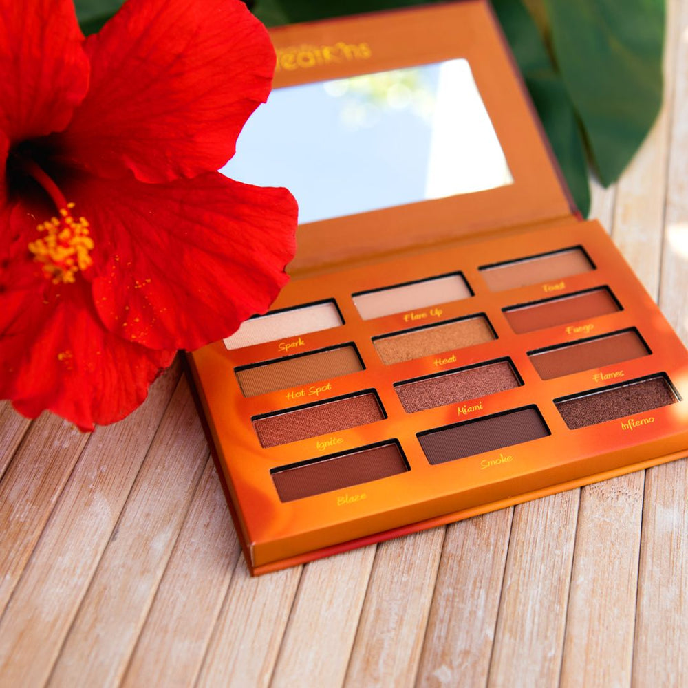 BEAUTY CREATIONS 🇺🇲 Paleta Sombras Hot Fire