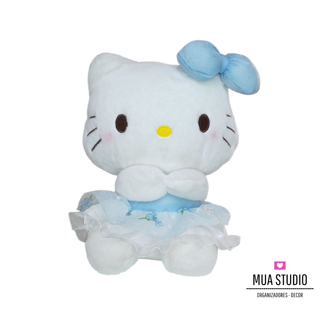 Peluche Kitty Moñito y vestido