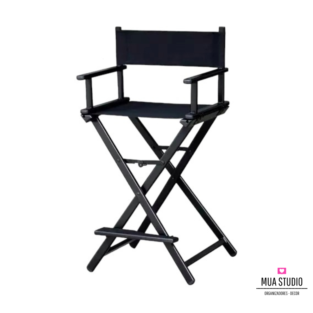 Silla director plegable maquillaje profesional
