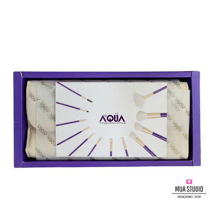 AQUA Brochas Set x12 Pelo Natural