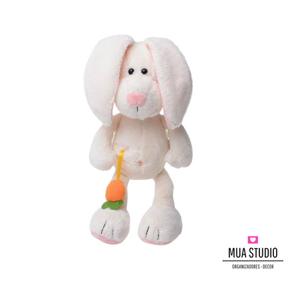 Peluche Conejo Nici con zanahoria