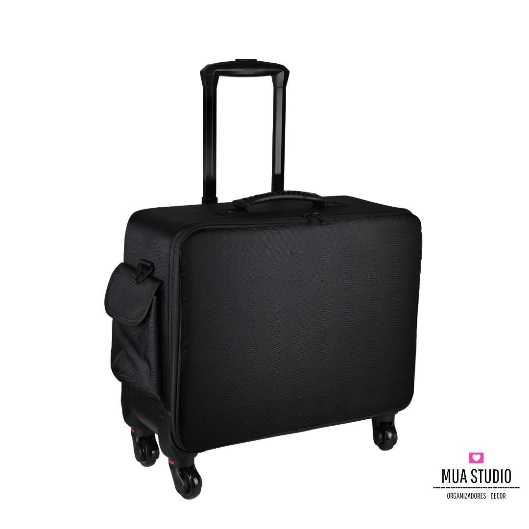 Maleta con ruedas divisiones + neceseres BOXI - DN