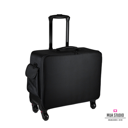 Maleta con ruedas divisiones + neceseres BOXI - DN