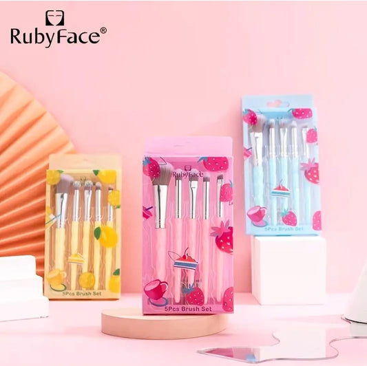 Ruby Face Brochas x5 Rosado