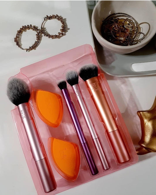 RT Set de brochas + 2 Esponjas