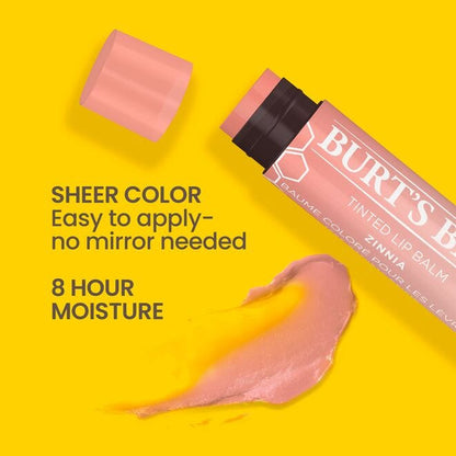 Burts Bees Tinted Lip Balm Zinnia