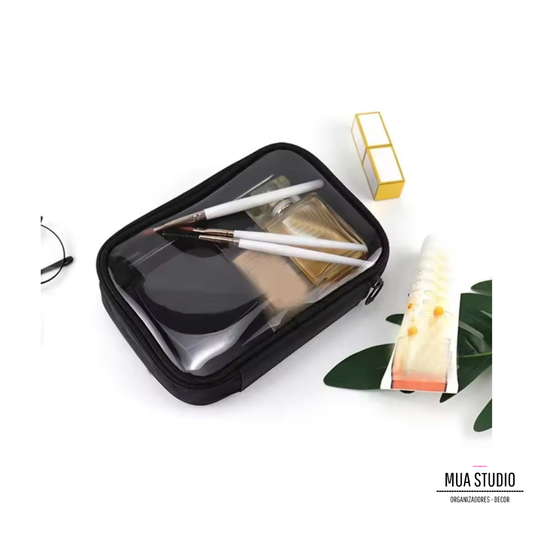 Pack x6 Neceser transparente organizador S & L