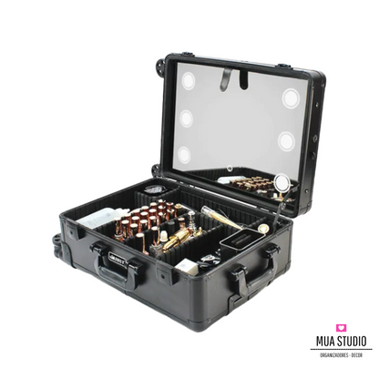 Maleta Estación de Maquillaje con Espejo y Luces LED – EST19