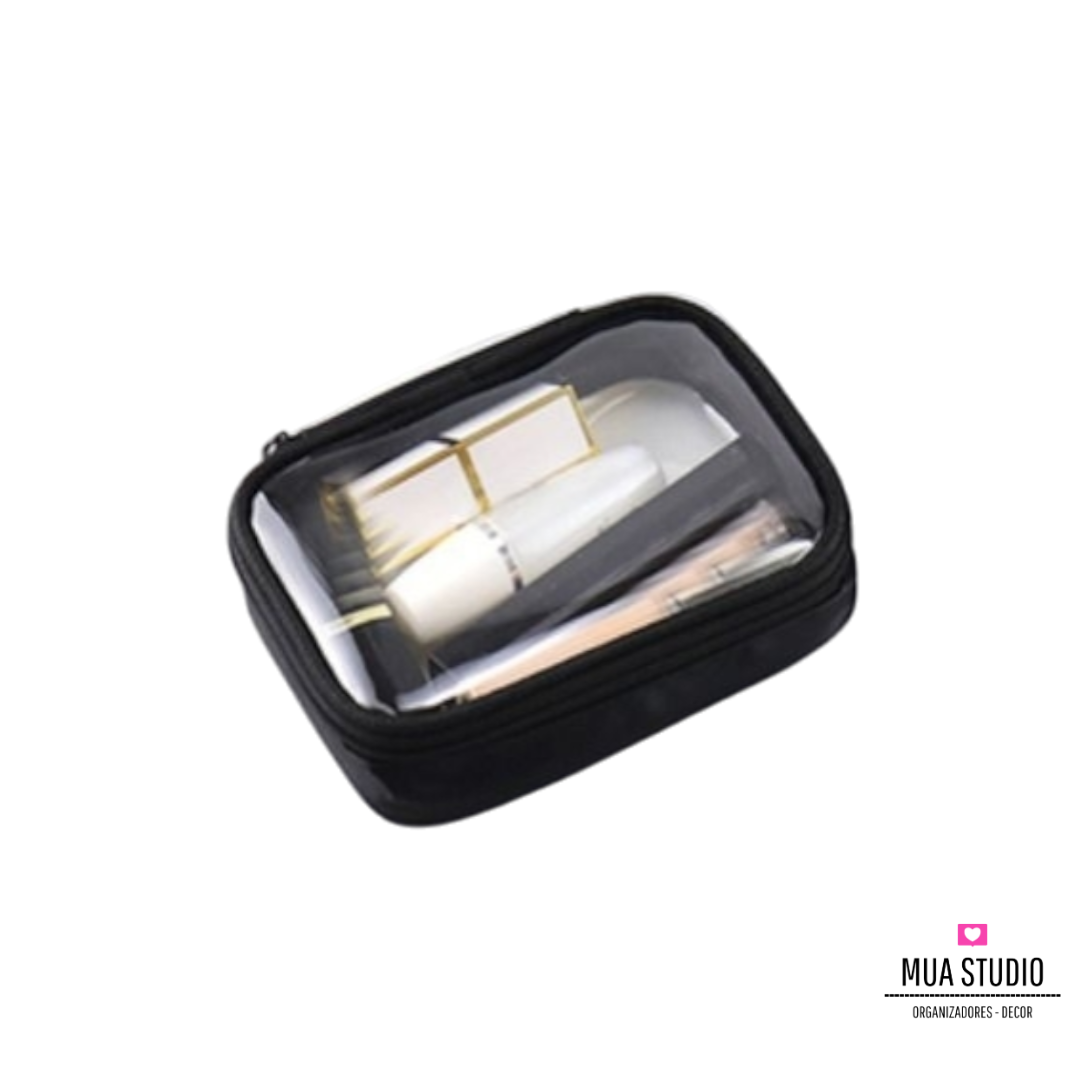 Pack x6 Neceser transparente organizador S & L